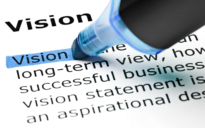 crafting a business plan vision statement