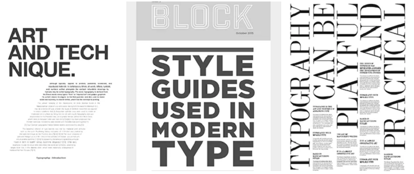 essential typography terminology